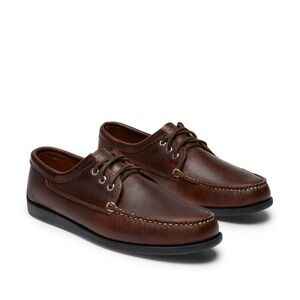 Classic Brown Leather Men's Shoes